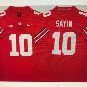 Julian Sayin Vapor Jersey Scarlet Red Stitched🧡